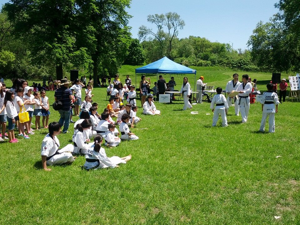 taekwondo demo
