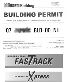 building permit copy