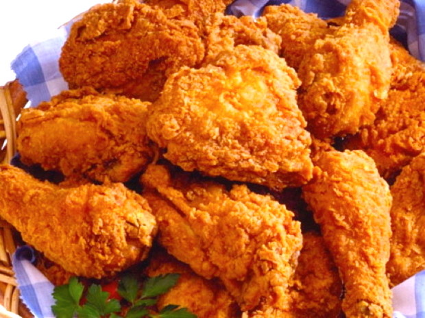 fried chicken trans fat